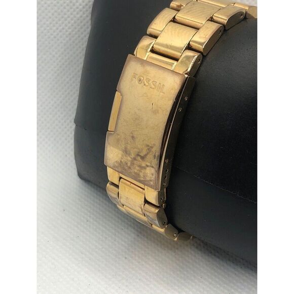 Fossil AM4483 Women's Stainless Steel Analog Dial Quartz Genuine Watch LP392 - Picture 4 of 9